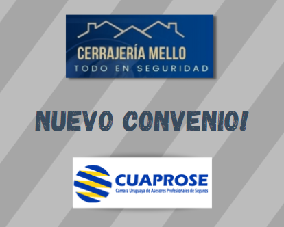 Cerrajería Mello :: Descuento para socios de CUAPROSE